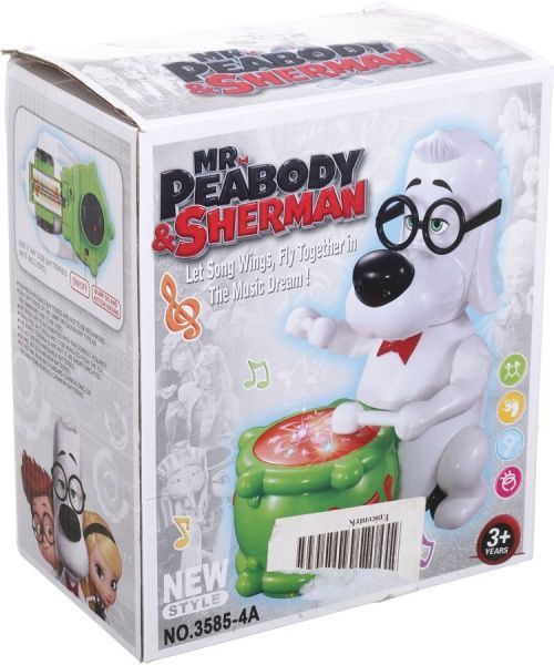 Игрушка заводная Sweet Baby Toys Собачка барабанщик JDY204012312