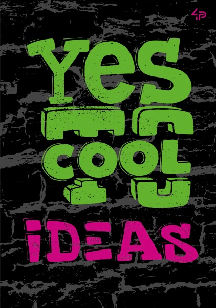 Блокнот для записей Graffiti cool A5 4PROFI