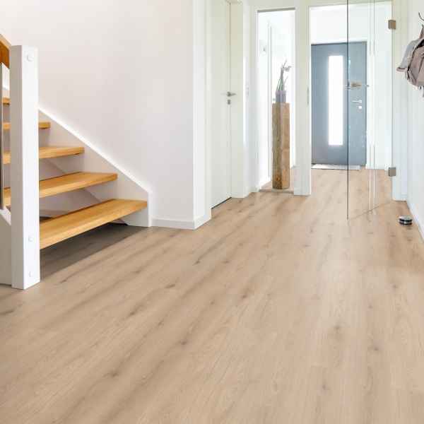 Ламінат водостійкий Solid Core Living SPC дуб сантіні 23/31 4,5 мм 