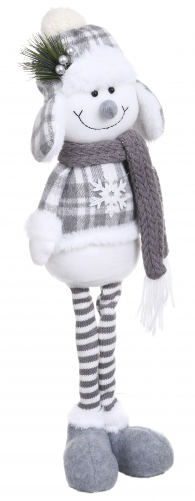 Декорация новогодняя Санта/ Снеговик 12х55 см ассортимент AXY2223004AB