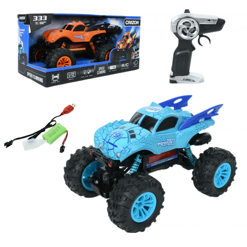 Автомобиль на радиоуправлении Crazon Джип 1:12 GM1917-3