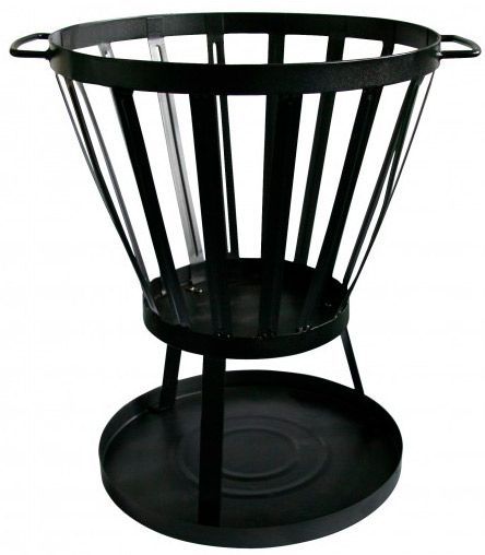 Корзина для костра Eisen 481604 черная 42x47 см