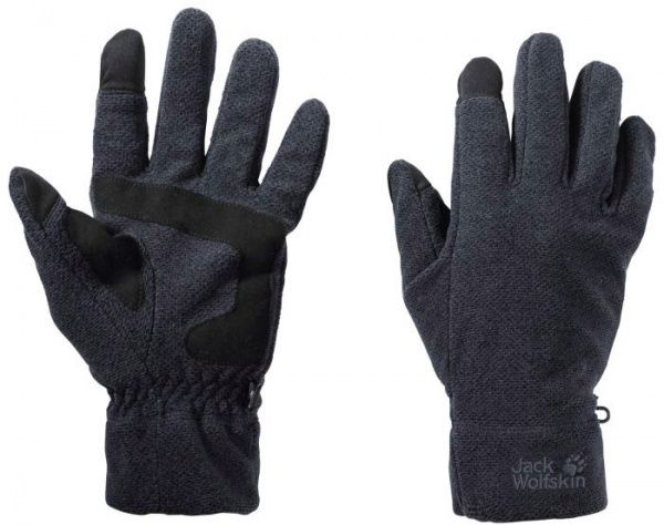 Варежки Jack Wolfskin SKYWIND GLOVE 1908731-6230 р. M темно-серый