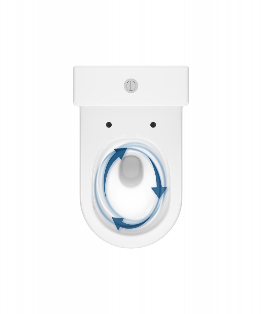 Унитаз-компакт Cersanit 929 FBTW BONICA PRO OVAL TORNADO (К3028-001)