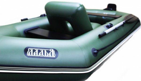 Крісло надувне для човна Ладья ПВХ ЛКН-240-290 зелений
