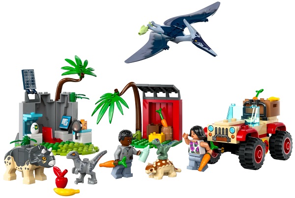 Конструктор LEGO Jurassic World Центр порятунку малюків динозаврів 76963