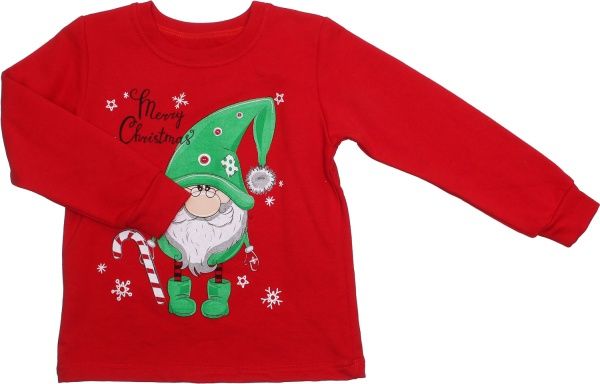 Пижама детская Фламинго 329-312 р.122 красный с зеленым 