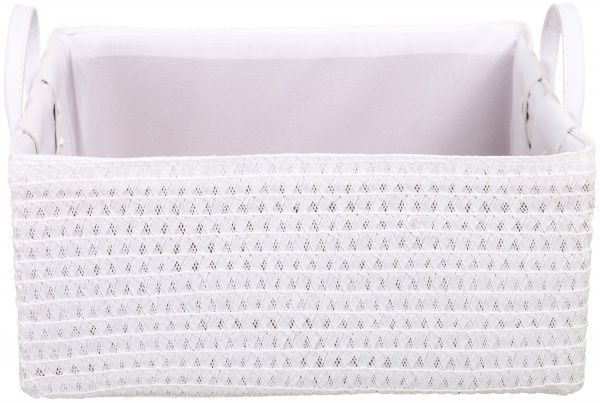 Кошик плетений Tony Bridge Basket з текстилем 35х25х16 см DSF20-2AB-4 