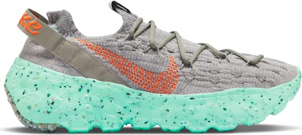 Кроссовки Nike SPACE HIPPIE 04 CZ6398-020 р.US 9 серый