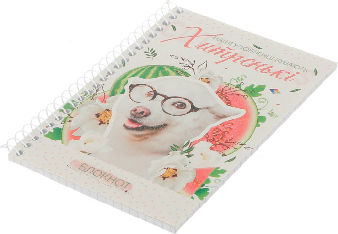 Тетрадь школьная А6 на пружину 60 листов в клеточку