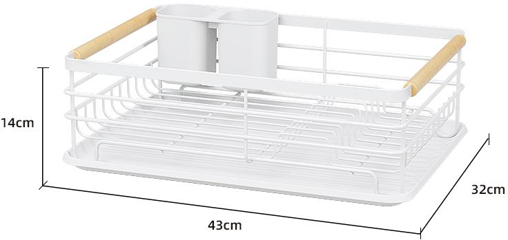 Сушарка для посуду Flamberg Premium Retro 43х32х14.5 см BS038