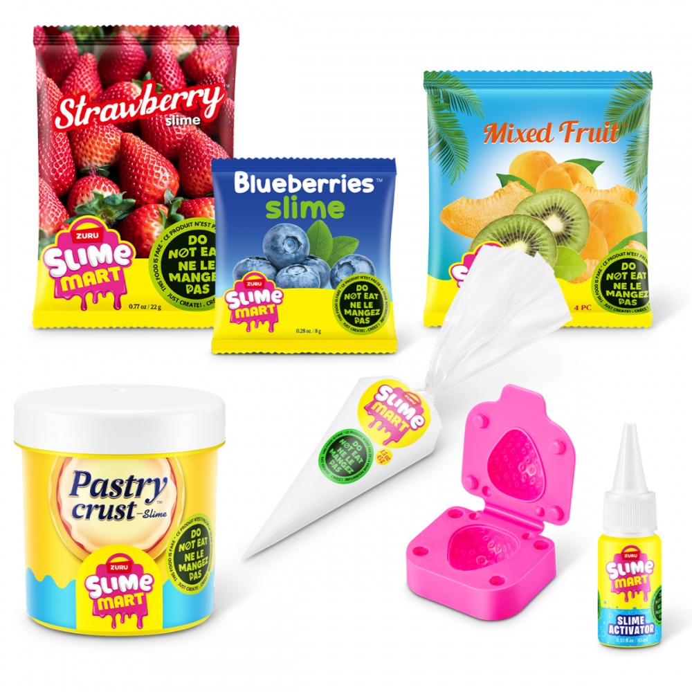 Ігровий набір Slime Mart Shopping Bag Фруктовий тарт 15901E