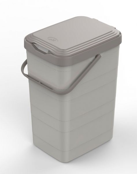 Відро для сміття Mazzei 14 л білий