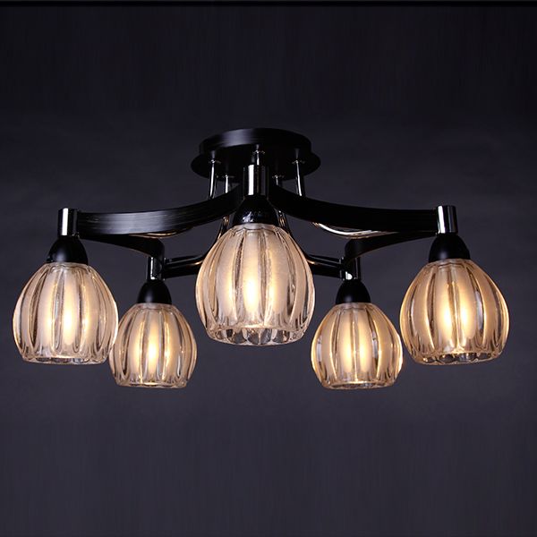 Люстра Altalusse INL-9246C-05 хром/венге