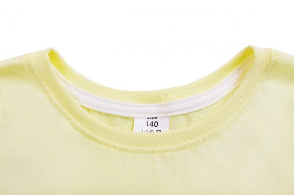 Футболка для дівчинки Luna Kids з принтом Cool р.158 ваніль 