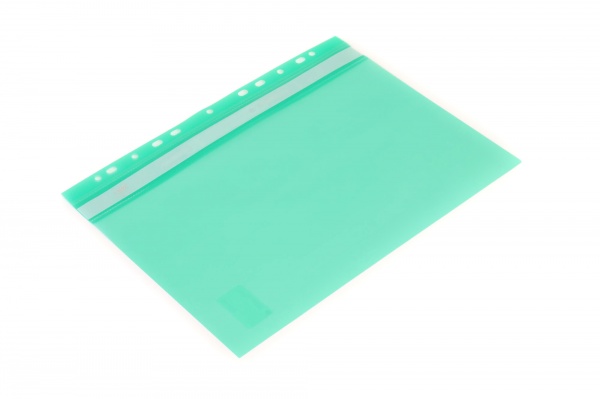 Скоросшиватель А4 с перфорацией зеленый UP! (Underprice)