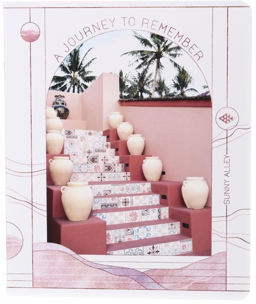 Зошит шкільний уф-лак 48 аркушів у лінійку в асортименті Мрії збуваються