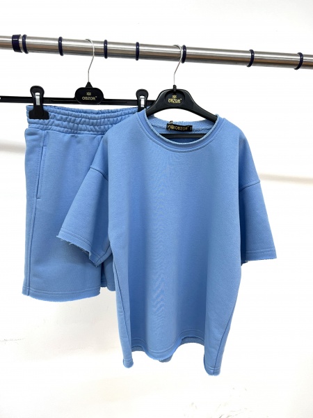 Костюм для хлопчиків Obzor р.152 блакитний 