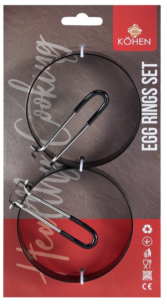 Набор Kohen для приготовления яиц D-9 см 2 шт. KN94030