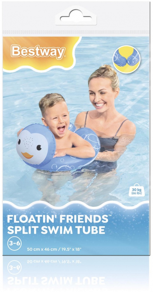 Коло надувне Bestway ø42 Floatin' Friends Split