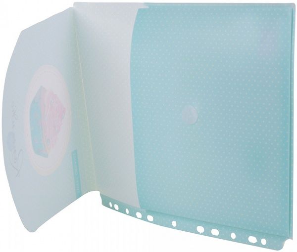 Папка-конверт на липучці з перфорацією А4 Sweet Dreams L6204 LEO