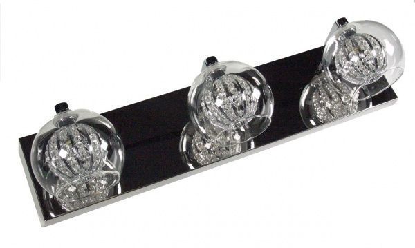 Бра Інтерклас НББ 01-3x-ХХ-006 3x40 Вт G9 нержавіюча сталь 