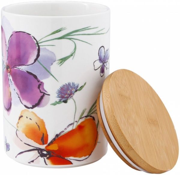 Банка для сипучих Aquarelle 1000 мл 21-244-043 Krauff