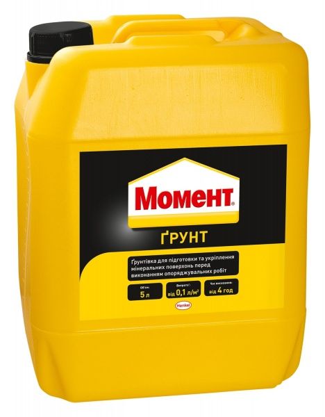 Грунтовка глубокопроникающая Момент 5 л