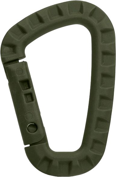 Карабін Mil-Tec тактичний пластиковий ABS Olive 15921001