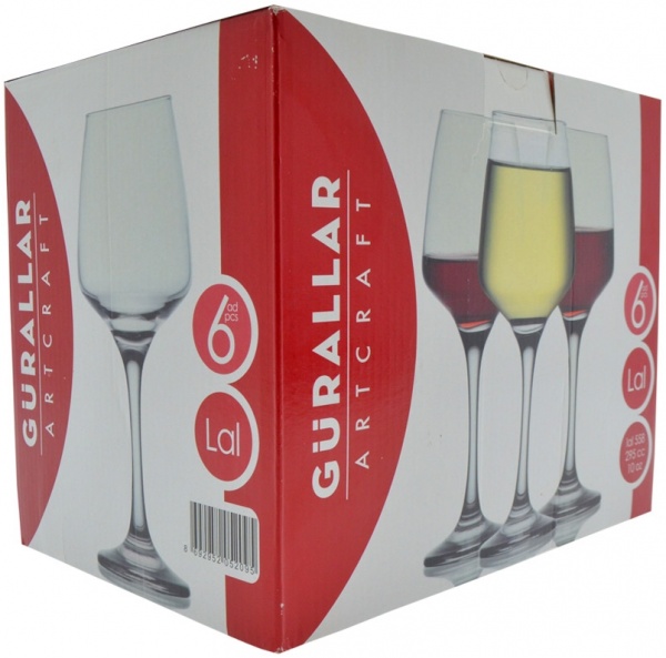 Набор бокалов для вина Lal 295 мл 6 шт. АС31-146-076 295 мл 6 шт. Art&Craft 