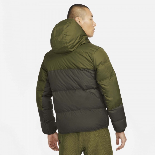 Куртка Nike M NSW SF WINDRUNNER HD JKT DD6795-326 р.L зелений