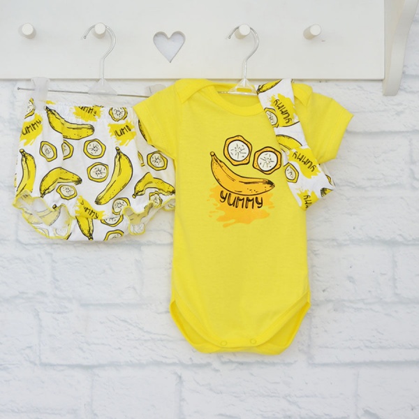 Комплект Blanka Бананчик желтый р.80 12916 