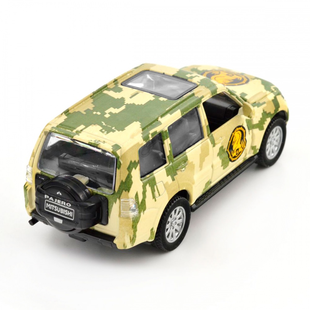 Автомодель TechnoDrive 1:32 серии Шевроны Героев Mitsubishi Pajero 4WD Tubro 47 ОМБр 250361M