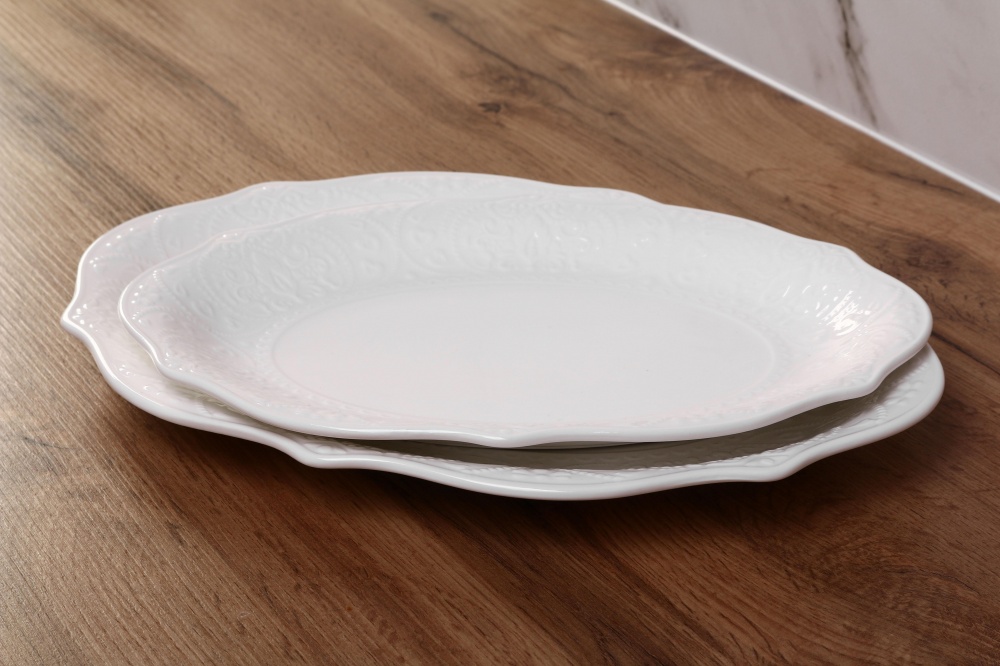 Блюдо овальне Fiora Jardin 35х26 см