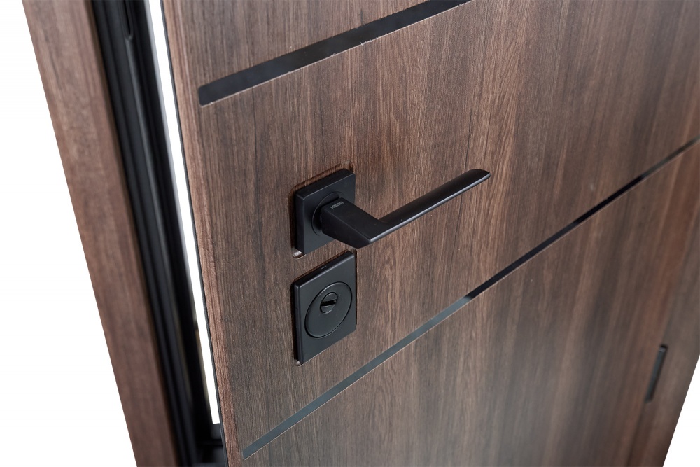 Дверь входная Abwehr MG3 (557+558) 086 Л (ДТБ + СМБ) NEW белый супермат 2050х860 мм левая