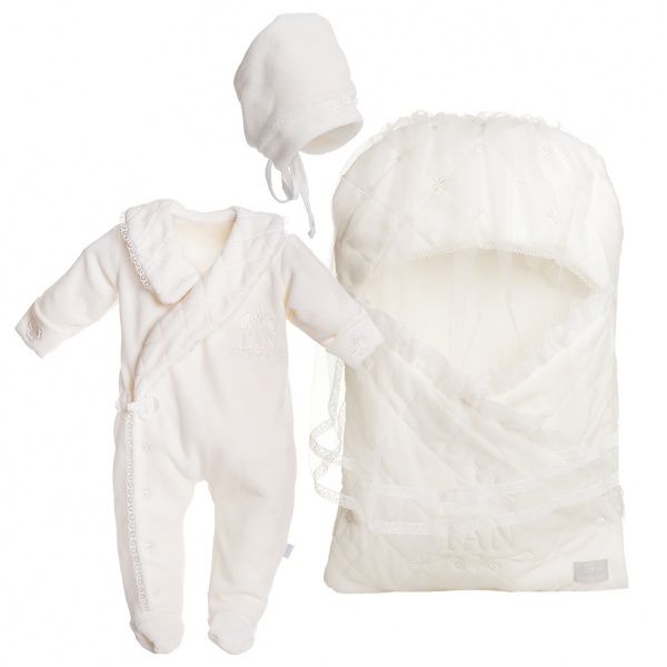 Комплект для хрещення Tigres Класік р.62 білий КТ-19 