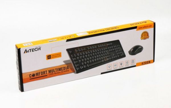 Комплект клавіатура та миша A4Tech 4200N (GR-92+G3-200N) 