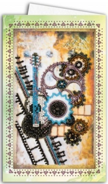 Набір для вишивання бісером Гітара 84x140 мм Абрис Арт