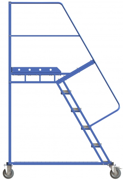 Драбина пересувна SHLM з полицею 1,5 м STOREHOUSE SHLM1015000160