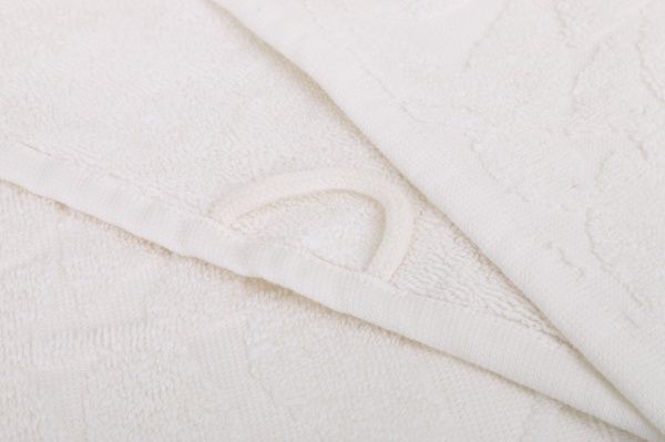 Полотенце Leaf 50x90 см айвори ABC 