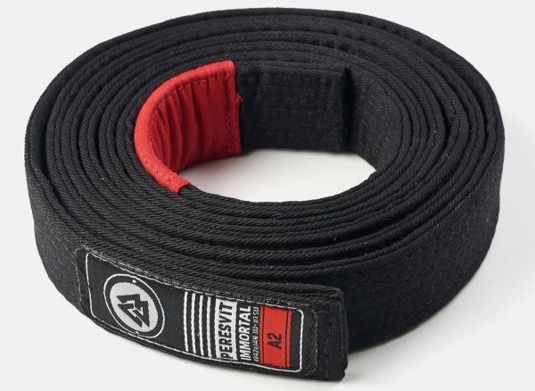 Пояс для джіу-джитсу Peresvit Immortal BJJ Gi Belt 501252-100 А1 чорний