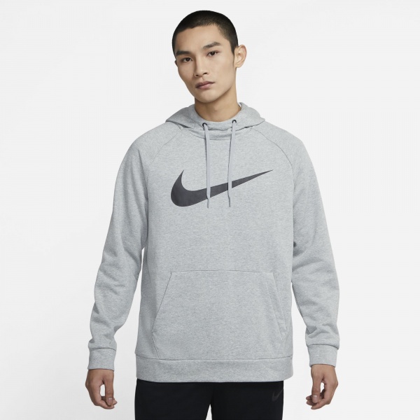 Джемпер Nike M NK DF HDIE PO SWSH CZ2425-063 р. 2XL серый