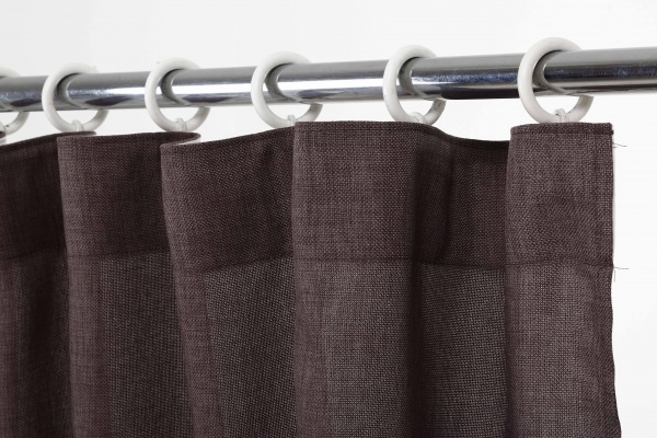 Штора Stella коричневий 160х275 см La Nuit