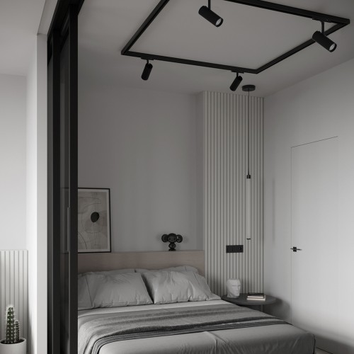 Магнітний трековий світильник 10 Вт 4000 К чорний Feron MGN303 10W 