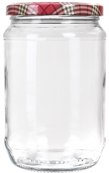 Банка для консервирования ТО с металлической крышкой 82 мм 0,72л Everglass