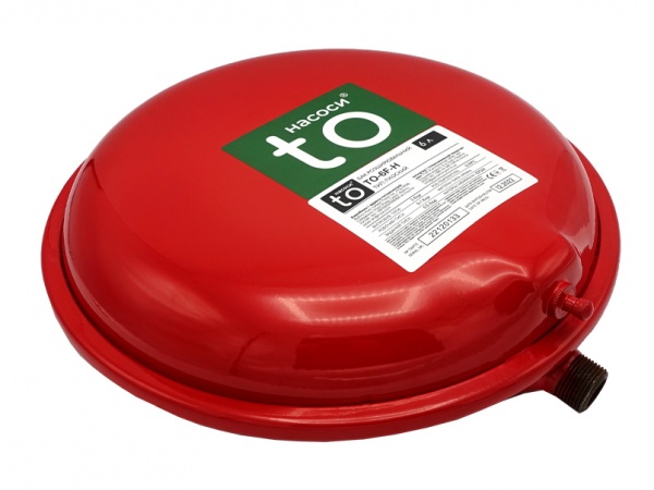 Бак розширювальний toНАСОСИ плаский 6 л 3/4