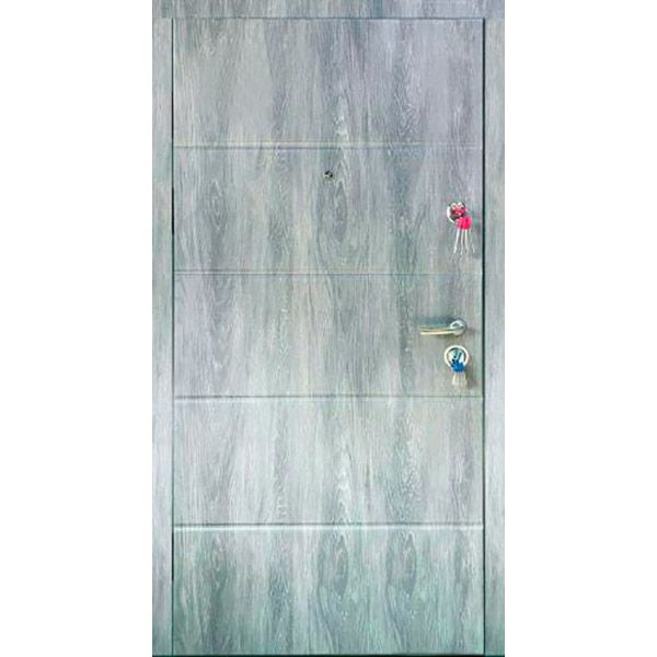 Двері вхідні Мавіс термо Т6 Lux дуб шале графіт 2030x960мм ліві