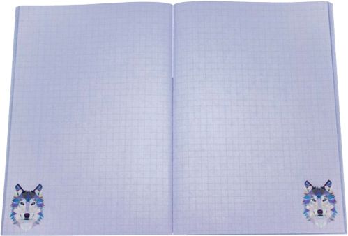Блокнот Animal Note В6 40 листів синій Uprofi plan