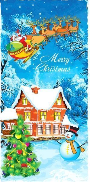 Салфетки столовые Luxy Сказочный вечер MINI 33х33 см голубые с принтом 10 шт.