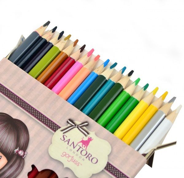 Олівці кольорові Santoro Candy 18 шт. 36 кольорів 290566 YES